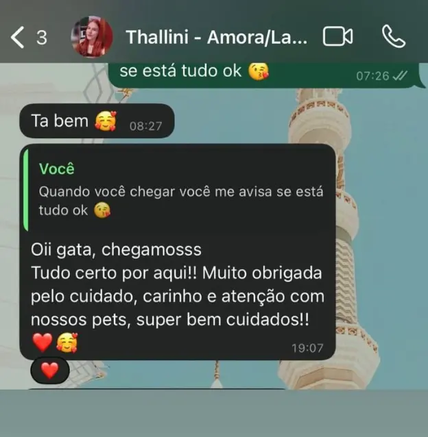 Depoimento Thalini